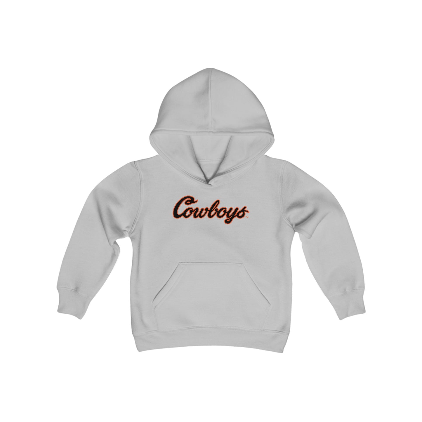 Youth Justin Crutchmer #45 Cursive Cowboys Hoodie