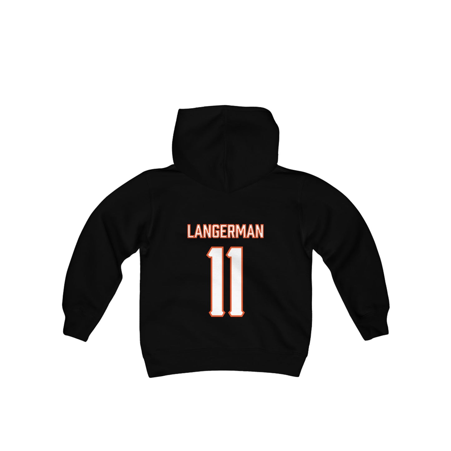 Youth Rylee Langerman #11 Cursive Cowgirls Hoodie