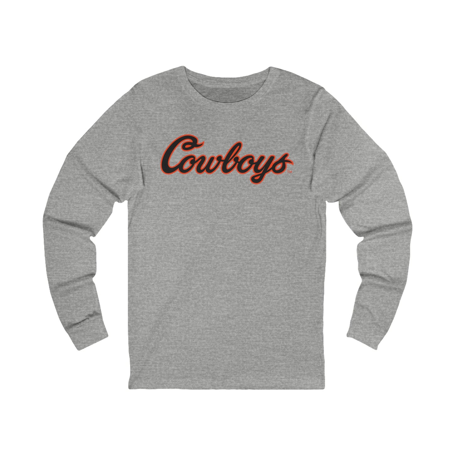 Nolan Schubart #10 Cursive Cowboys Long Sleeve