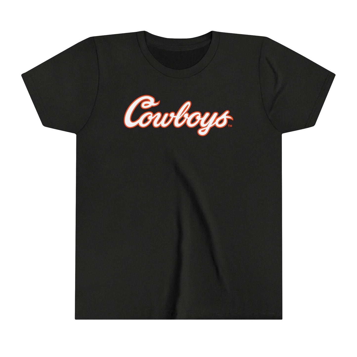 Youth Justin Crutchmer #45 Cursive Cowboys T-Shirt