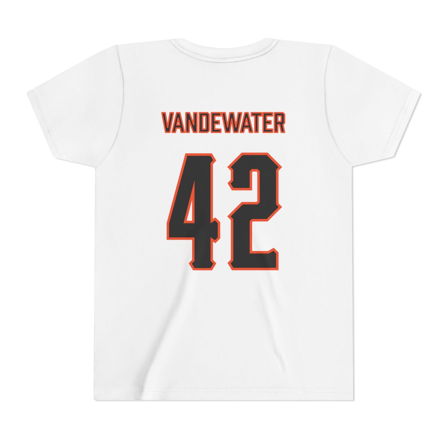 Youth Tara Vandewater #42 Cursive Cowgirls T-Shirt