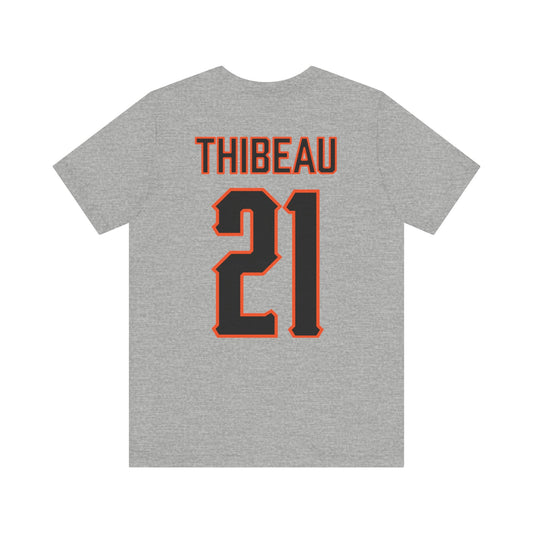 Taryn Thibeau #21 Cursive Cowgirls T-Shirt