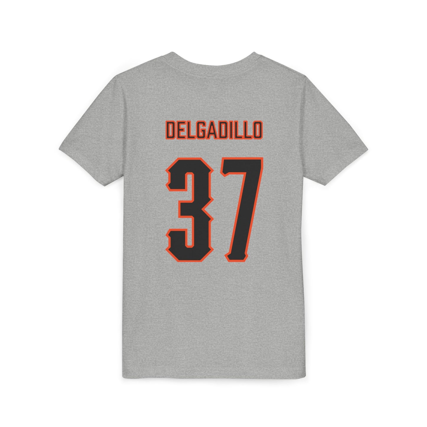 Youth Megan Delgadillo #37 Cursive Cowgirls T-Shirt