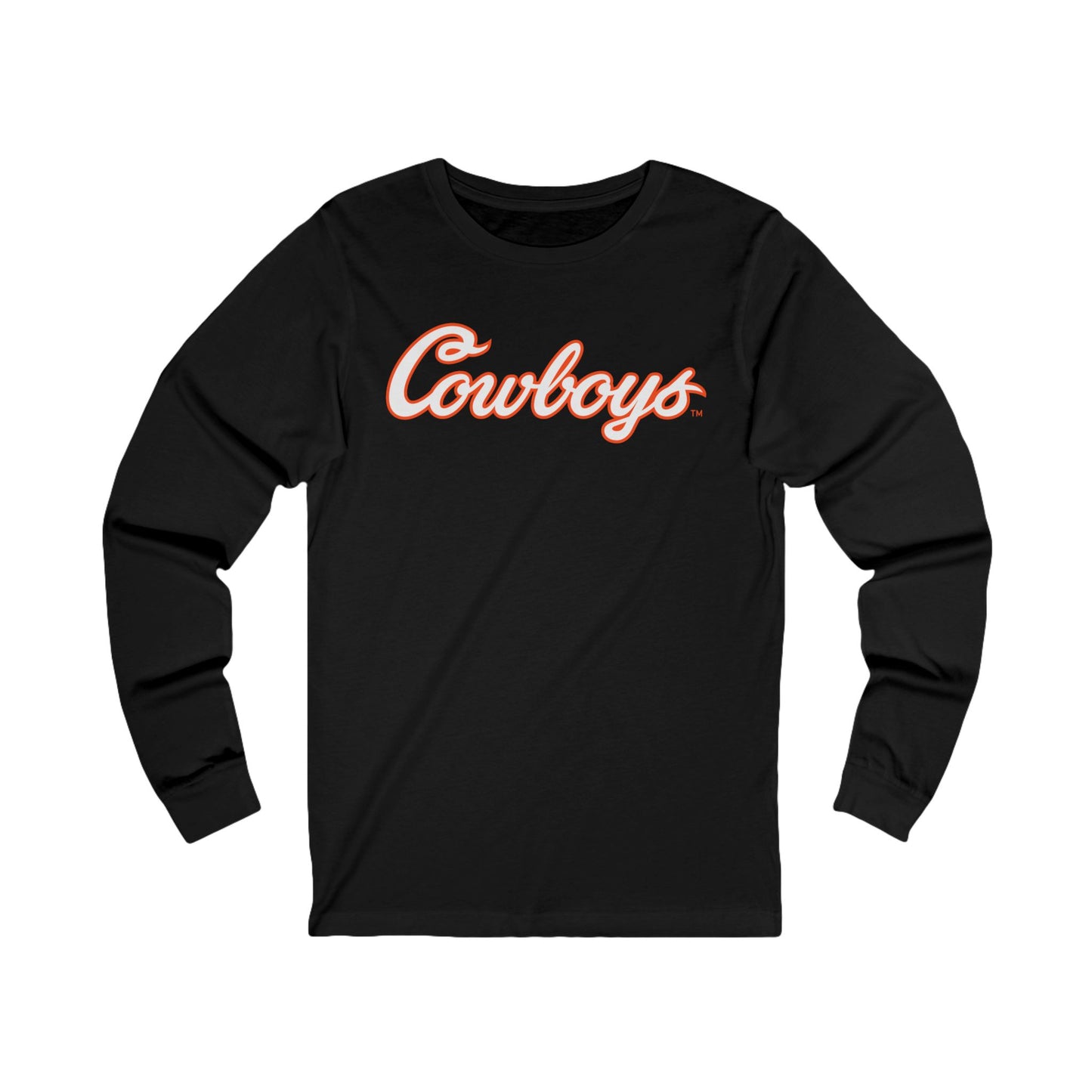 Collin Oliver #30 Cursive Cowboys Long Sleeve