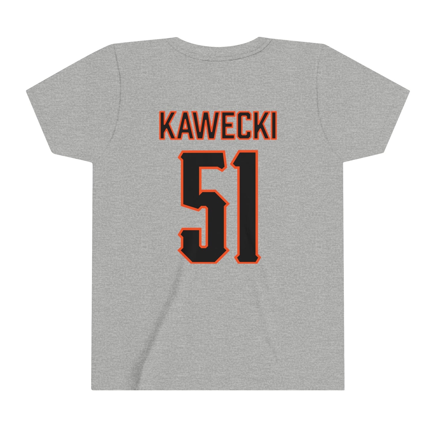 Youth Austin Kawecki #51 Cursive Cowboys T-Shirt