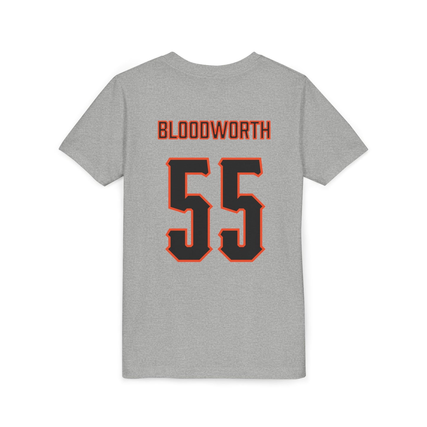 Youth Megan Bloodworth #55 Cursive Cowgirls T-Shirt