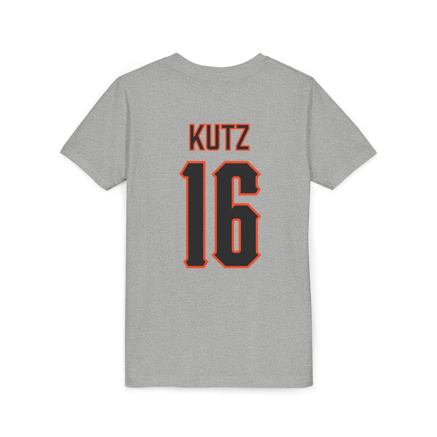 Youth Katie Kutz #16 Cursive Cowgirls T-Shirt