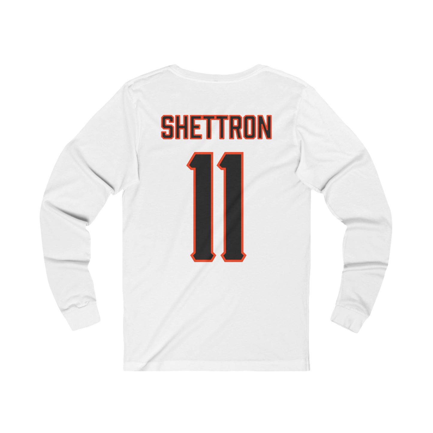 Tabry Shettron #11 Cursive Cowboys Long Sleeve