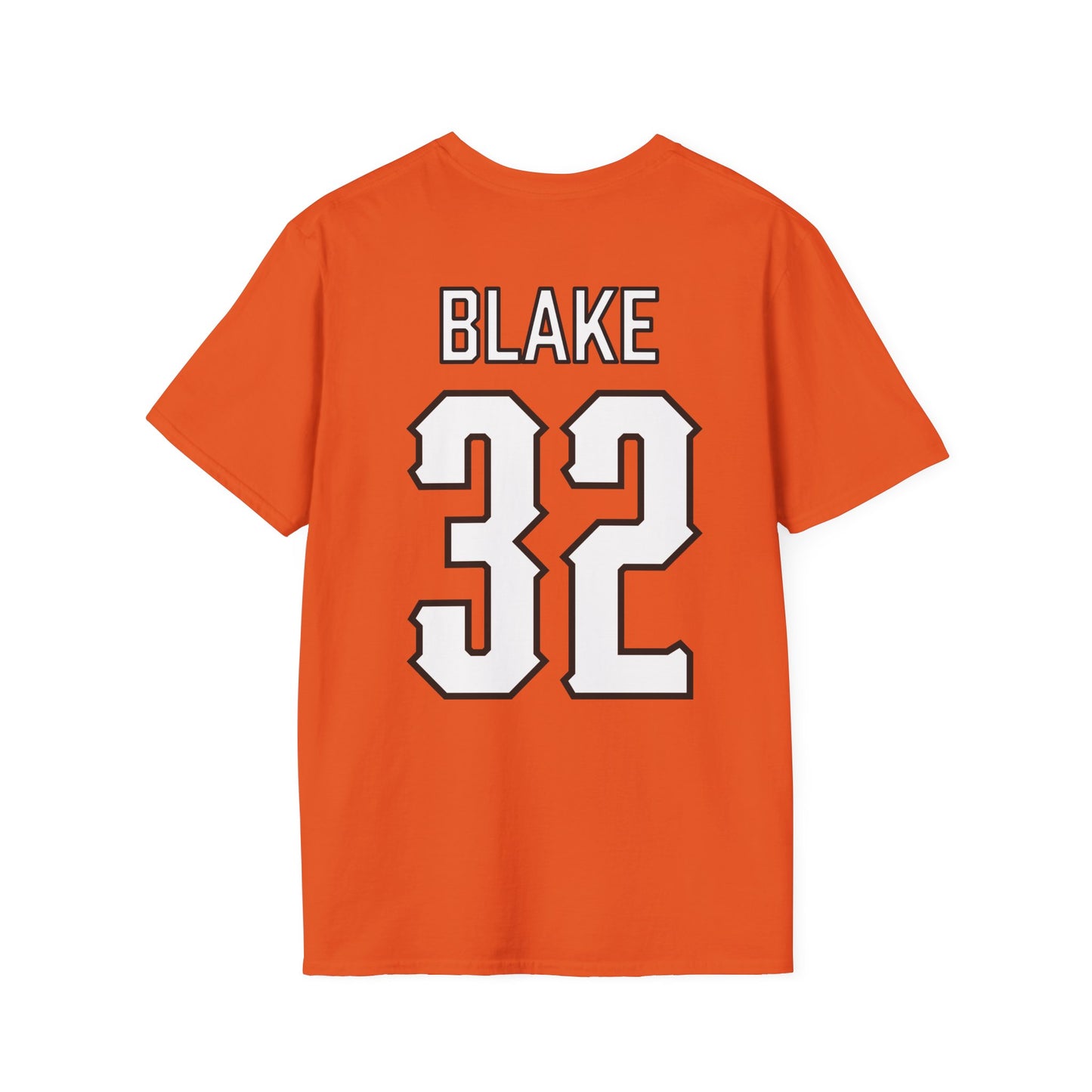 Drew Blake #32 Orange Pokes T-Shirt