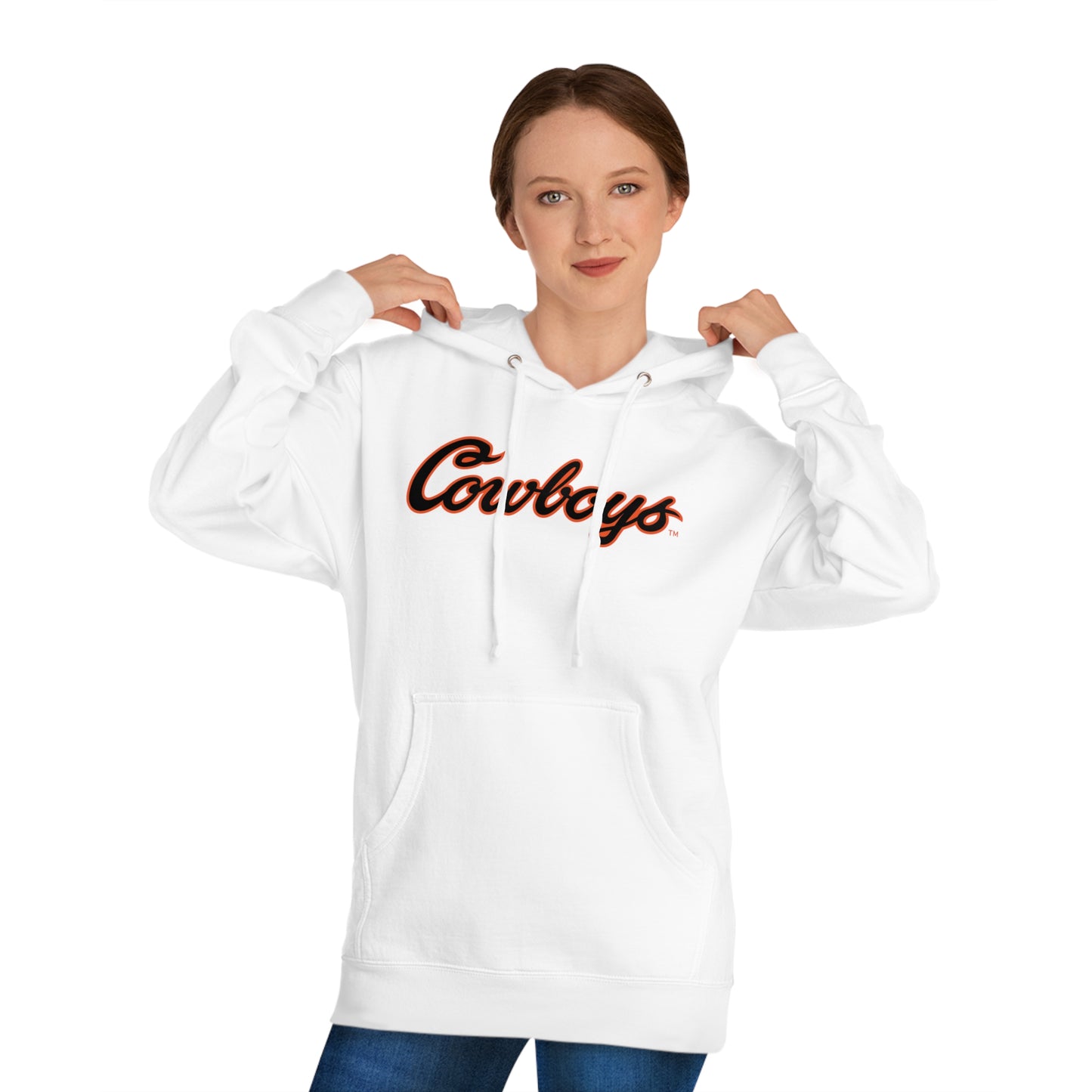 Ian Daugherty #8 Cursive Cowboys Hoodie