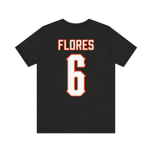 Zane Flores #6 Cursive Cowboys T-Shirt