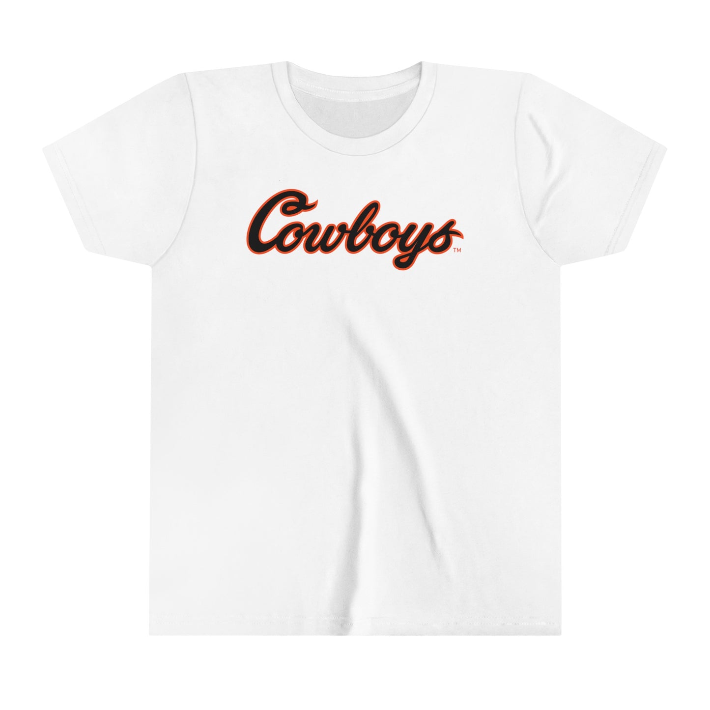 Youth Wyatt Holmes #59 Cursive Cowboys T-Shirt