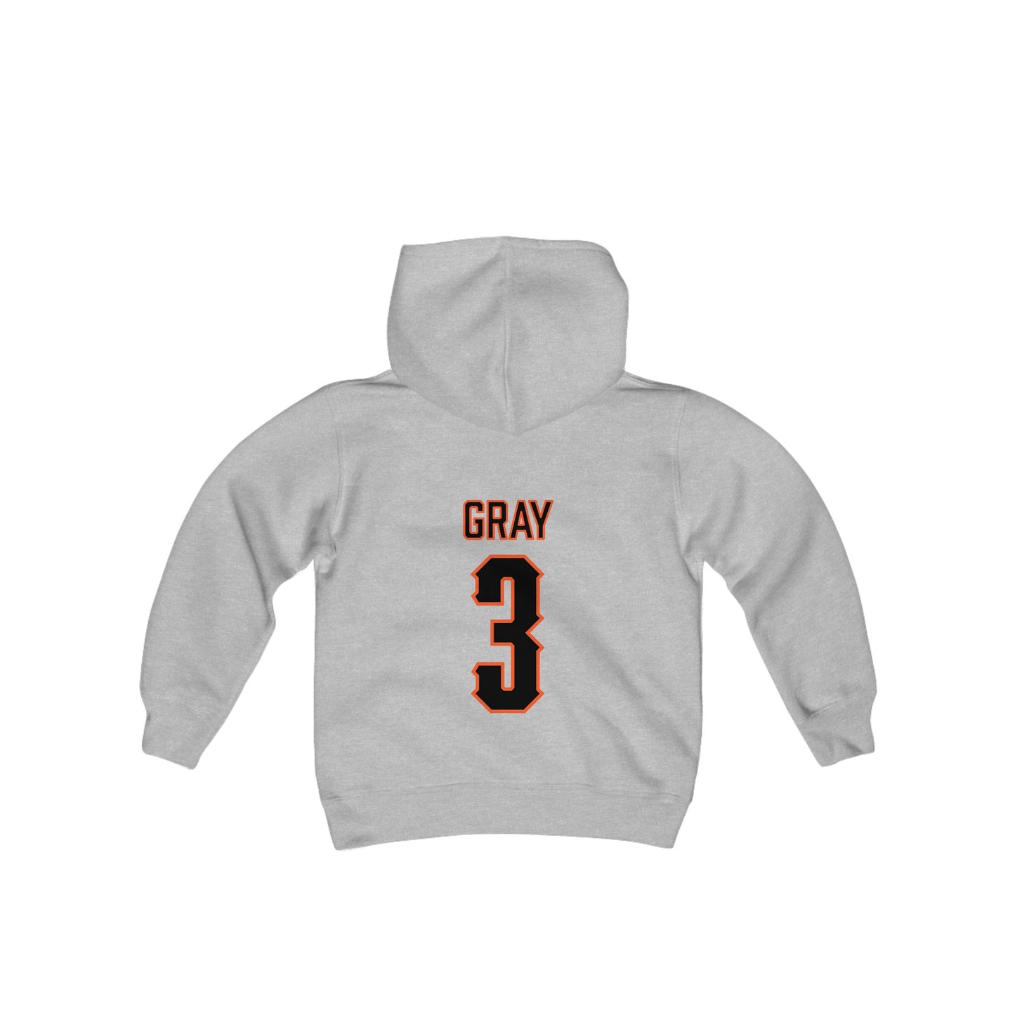 Youth Micah Gray #3 Cursive Cowgirls Hoodie