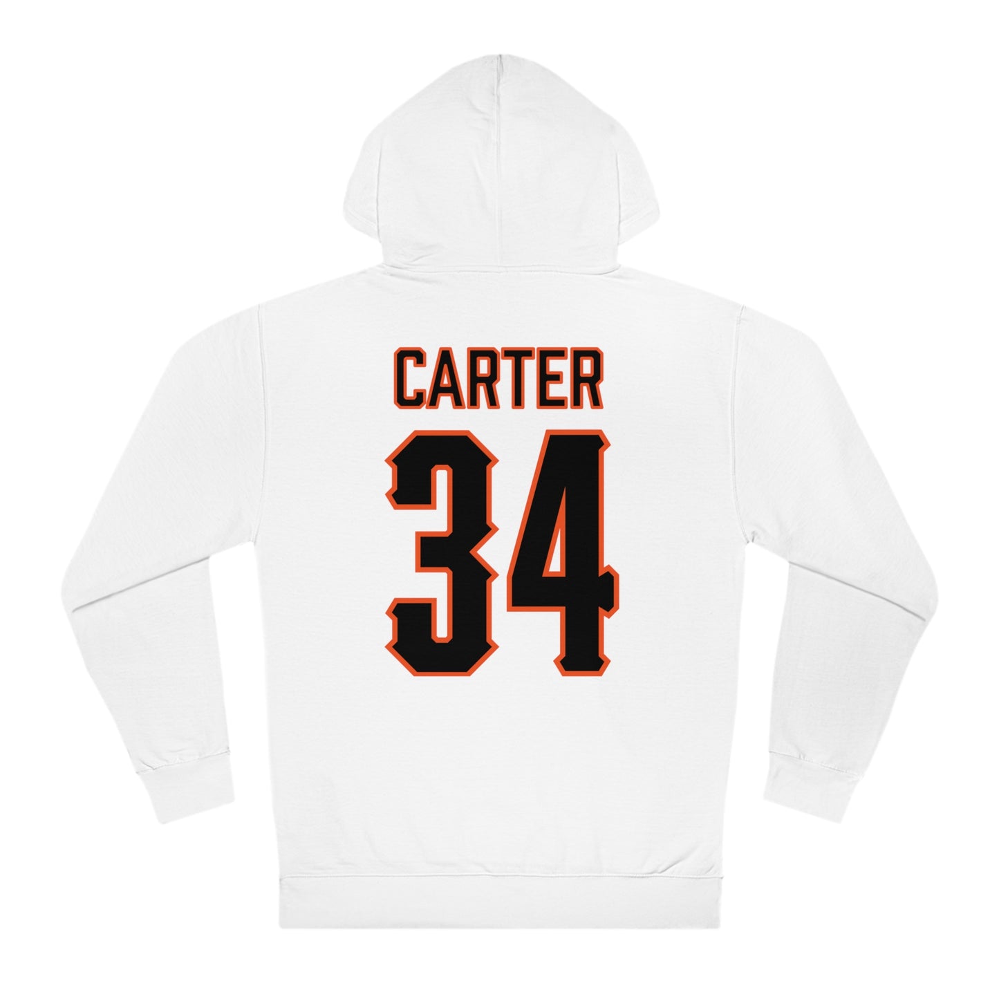 Charlie Carter #34 Cursive Cowboys Hoodie