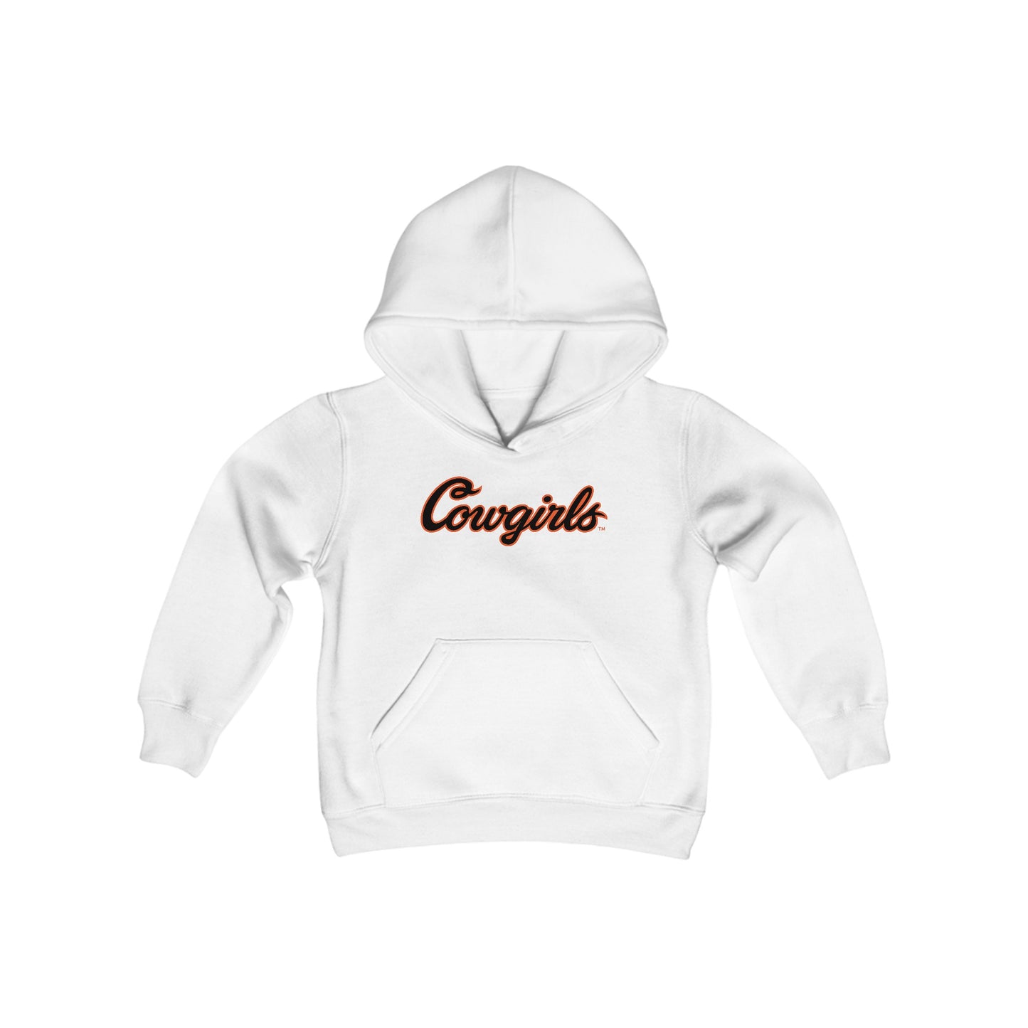 Youth Gracie Bindbeutel #14 Cursive Cowgirls Hoodie