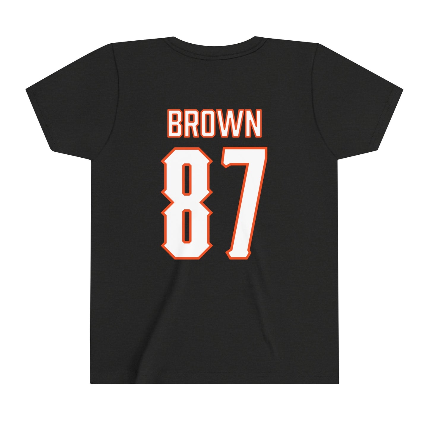 Youth DeSean Brown #87 Cursive Cowboys T-Shirt