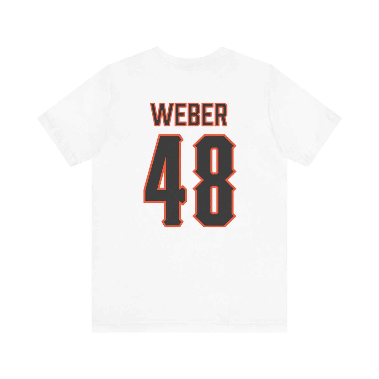 Aaron Weber #48 Cursive Cowboys T-Shirt