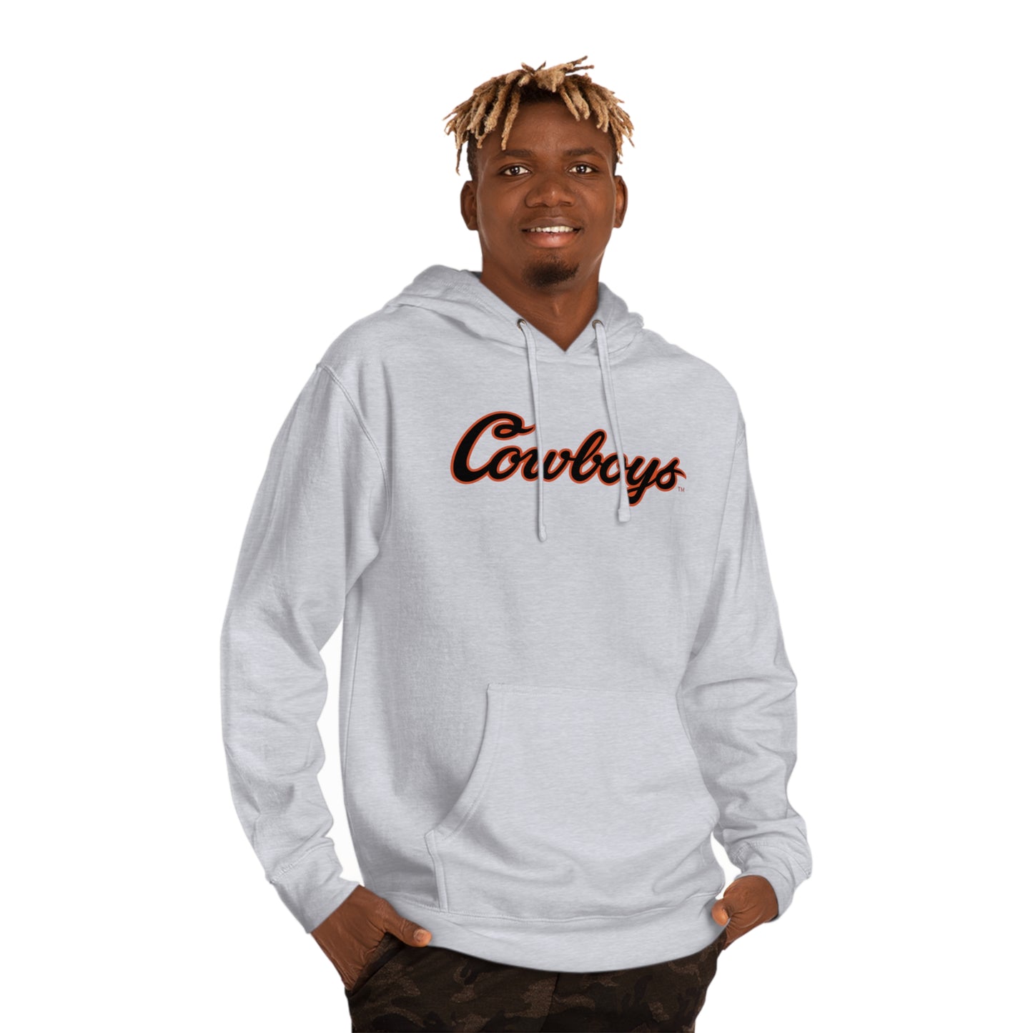 Ian Daugherty #8 Cursive Cowboys Hoodie