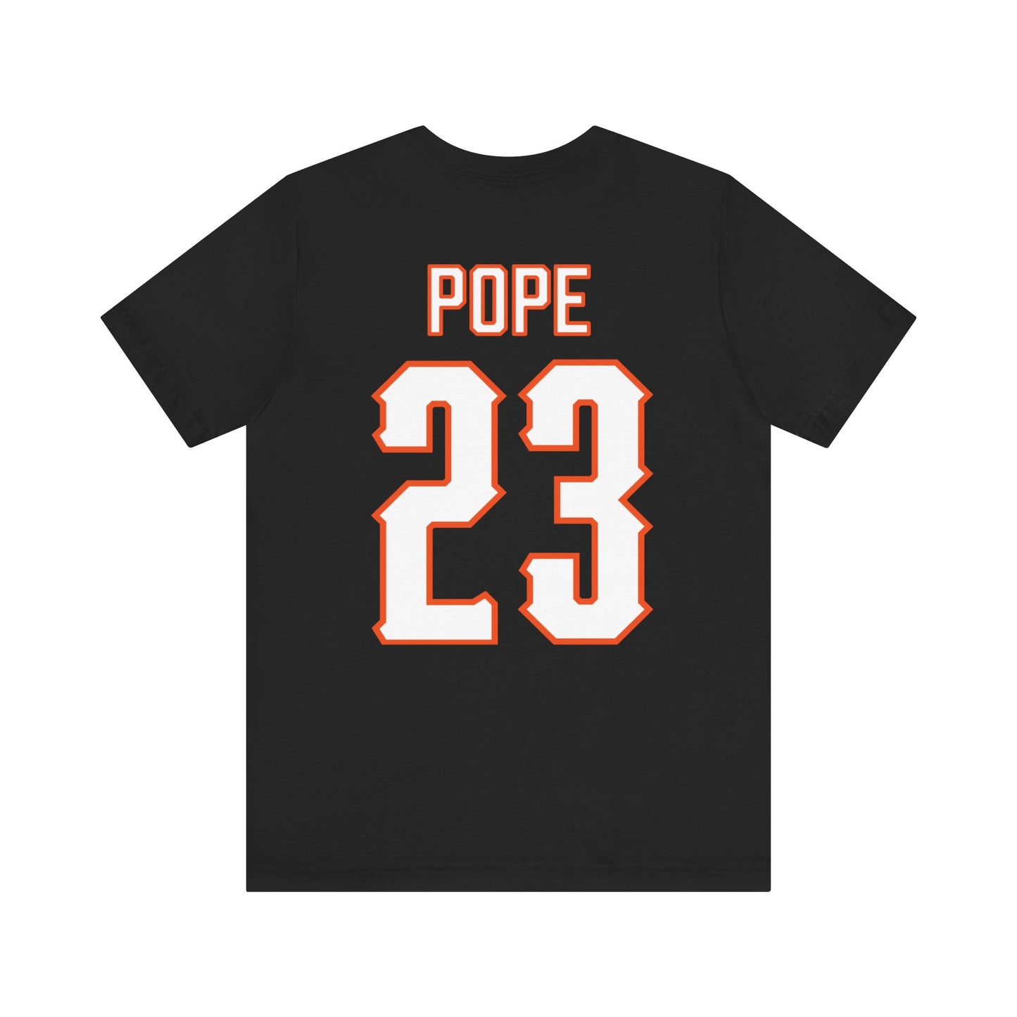 Jalen Pope #23 Cursive Cowboys T-Shirt