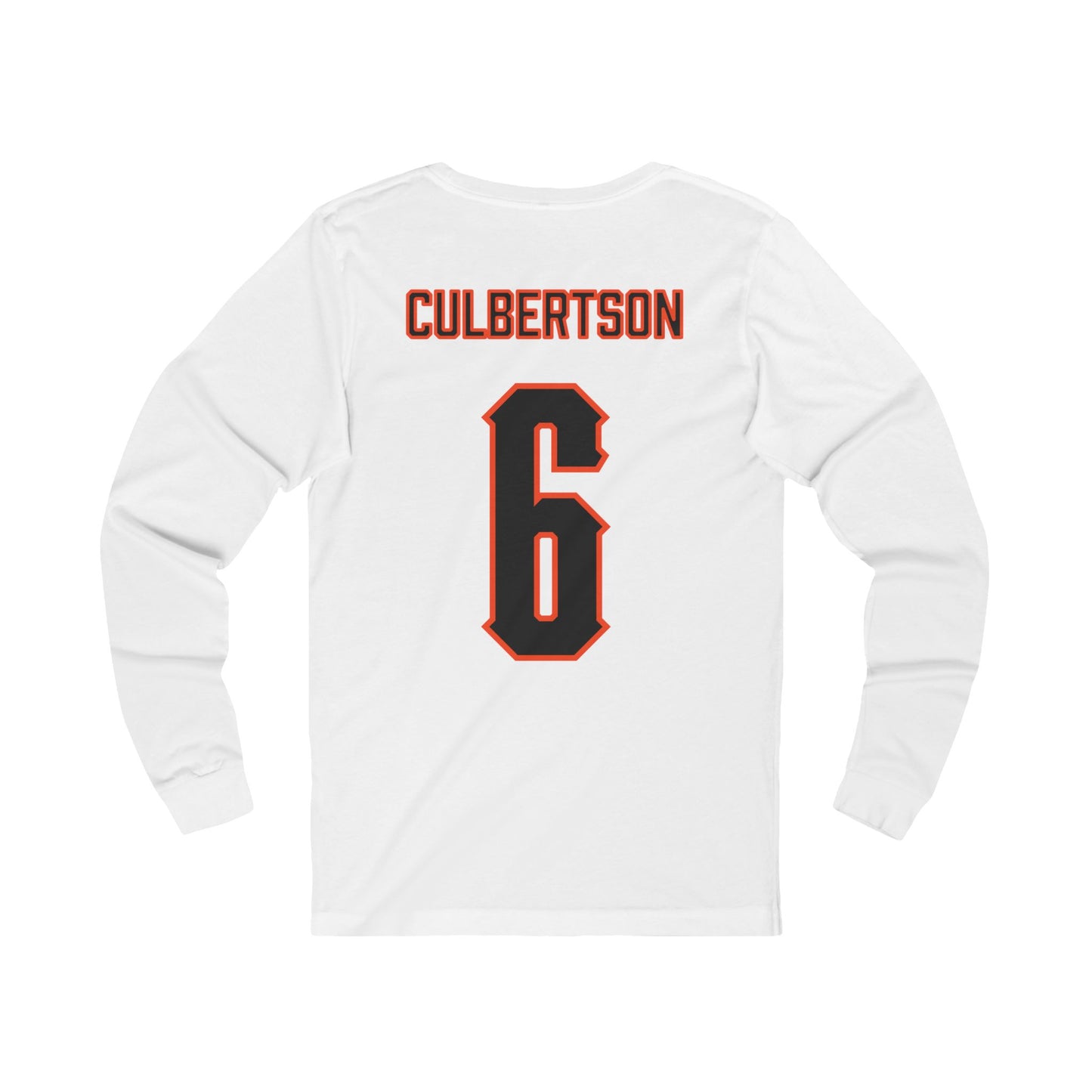 Drew Culbertson #6 Cursive Cowboys Long Sleeve