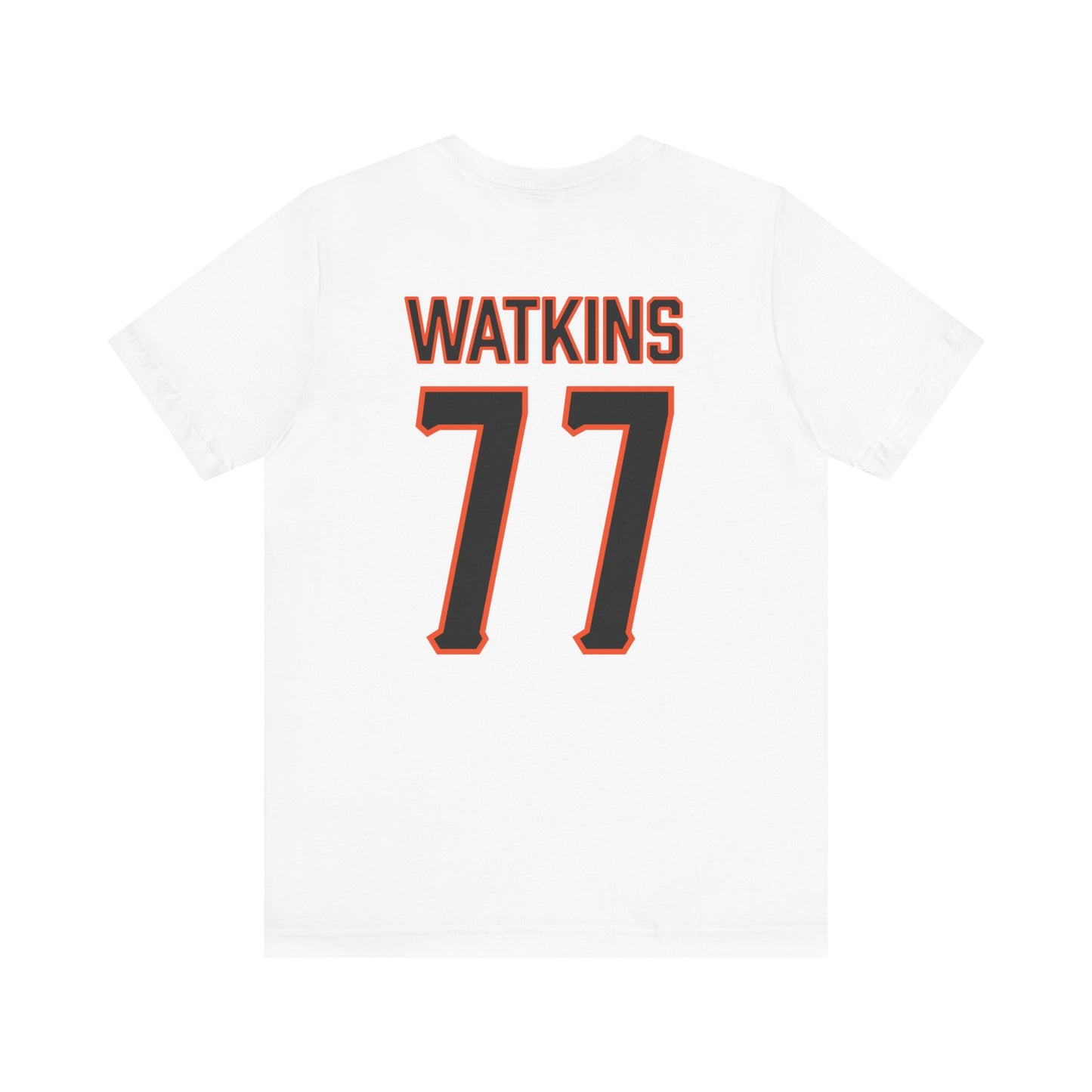 Hunter Watkins #77 Cursive Cowboys T-Shirt