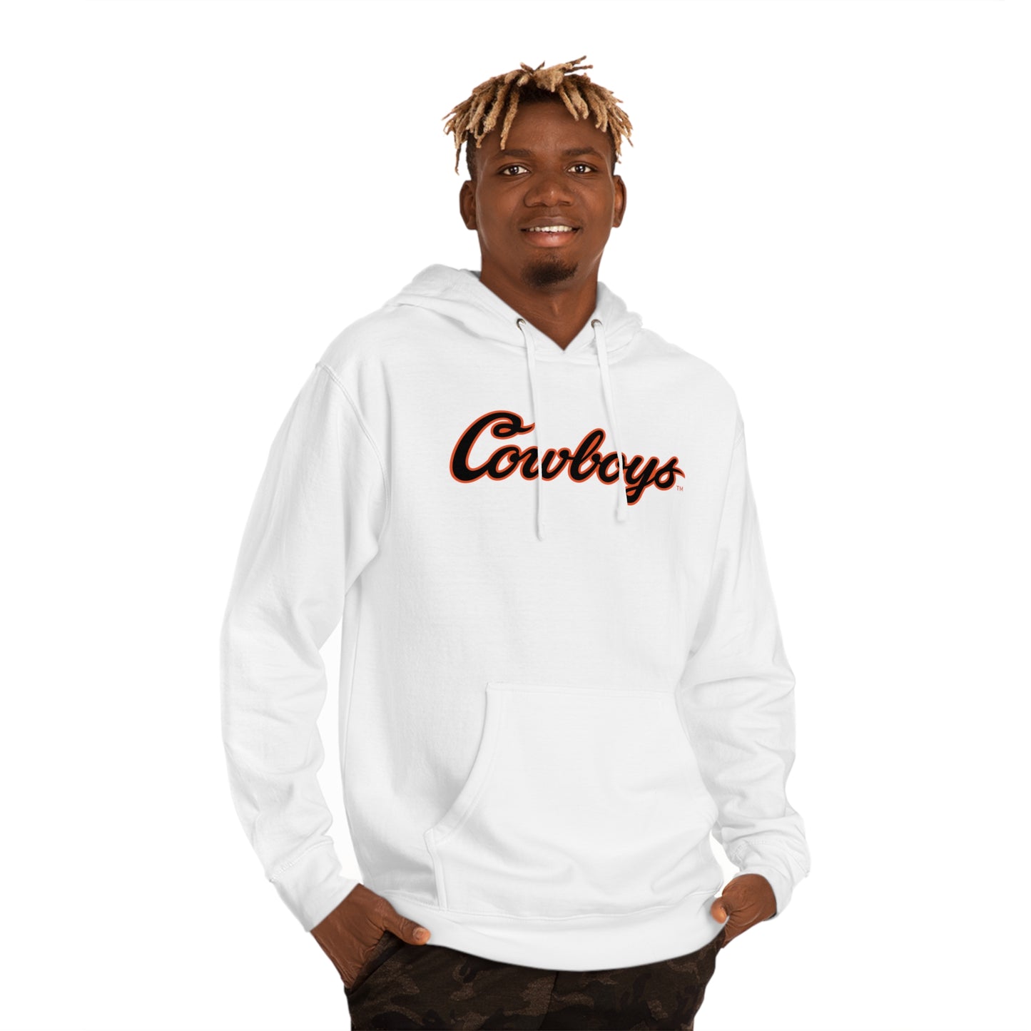 Ethan Lund #16 Cursive Cowboys Hoodie