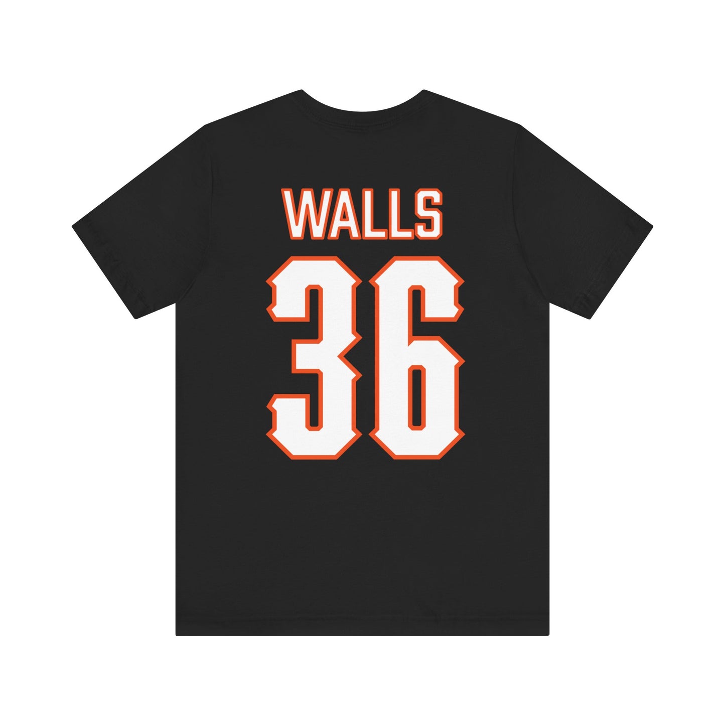 Ty Walls #36 Cursive Cowboys T-Shirt