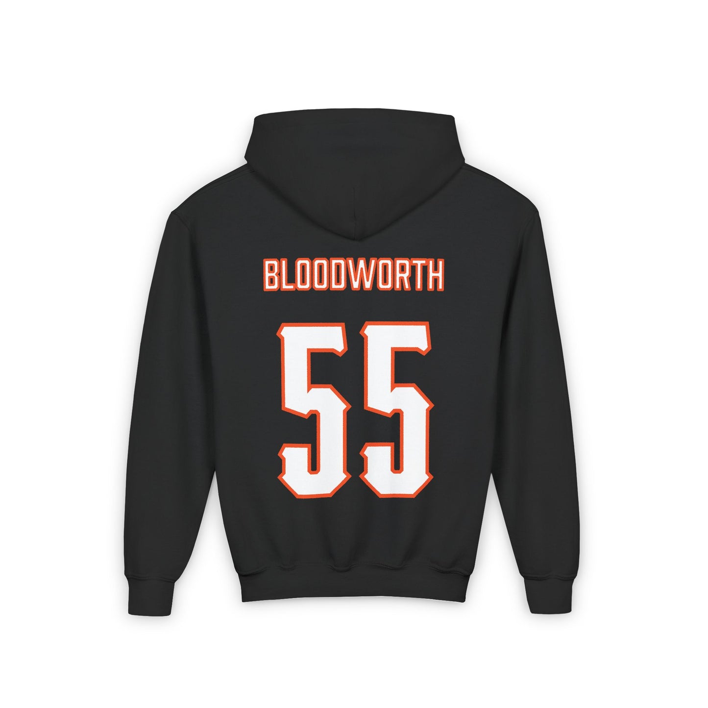 Youth Megan Bloodworth #55 Cursive Cowgirls Hoodie