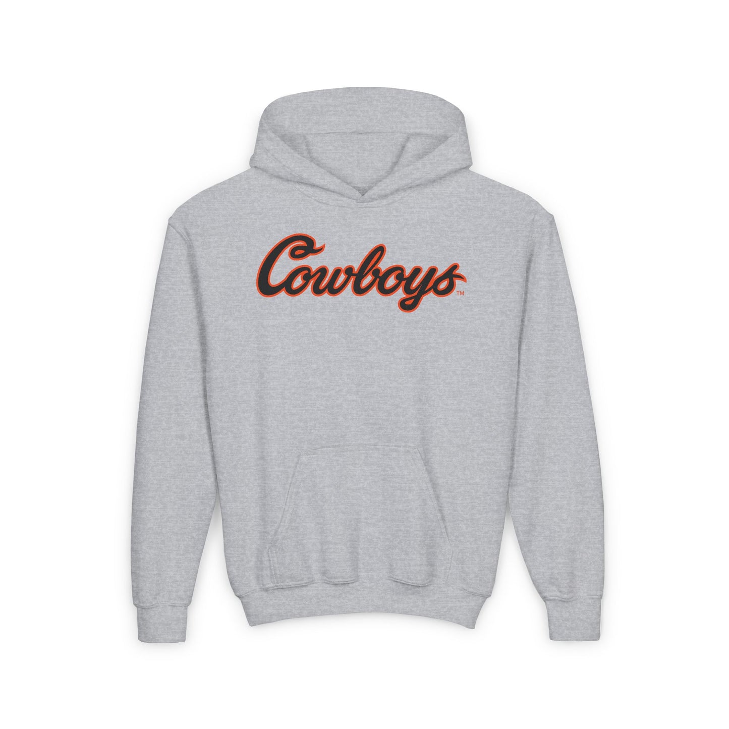 Youth Jayson Jones #23 Cursive Cowboys Hoodie