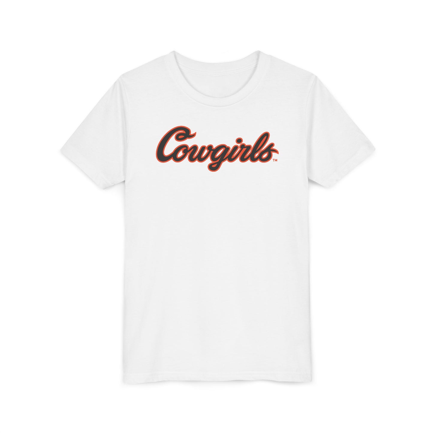 Youth Amanda Hasler #3 Cursive Cowgirls T-Shirt