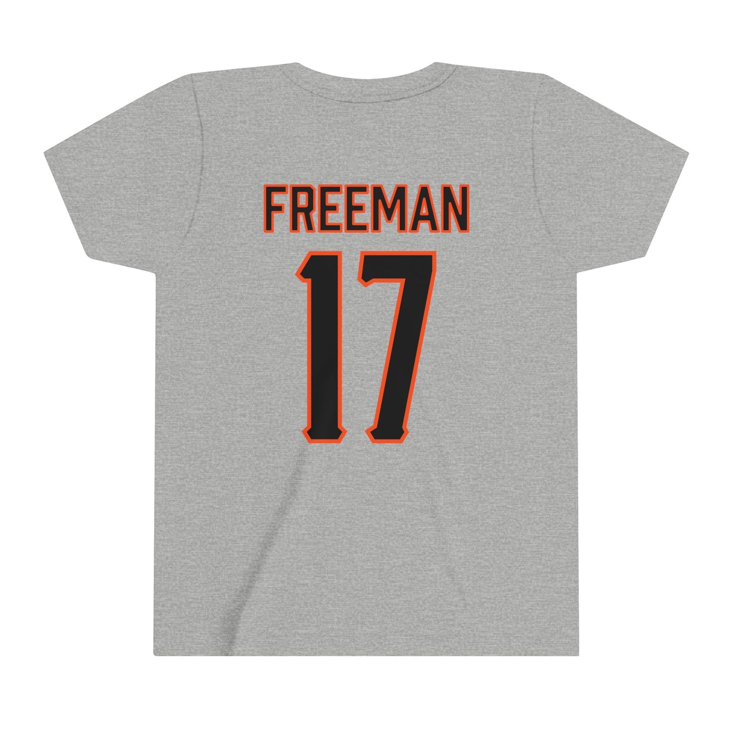 Youth Gavin Freeman #17 Cursive Cowboys T-Shirt