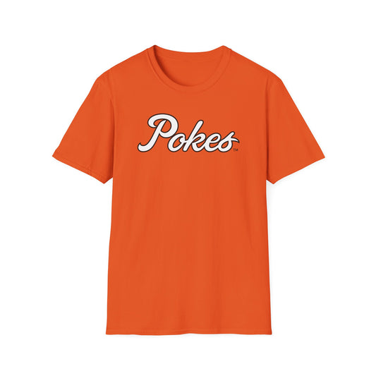 Ethan Lund #16 Orange Pokes T-Shirt