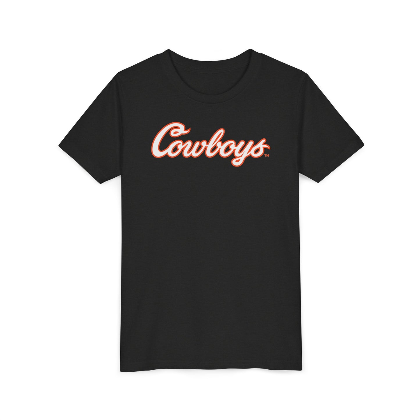 Youth Hunter Watkins #77 Cursive Cowboys T-Shirt