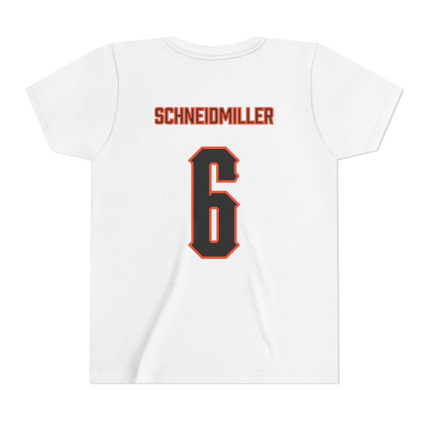 Youth Audrey Schneidmiller #6 Cursive Cowgirls T-Shirt