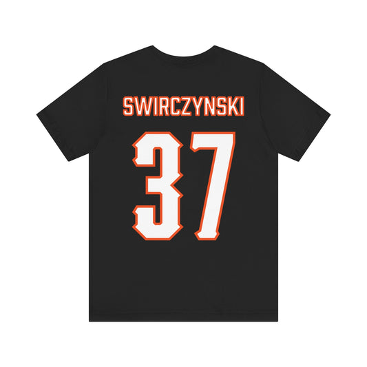 Seth Swirczynski #37 Cursive Cowboys T-Shirt