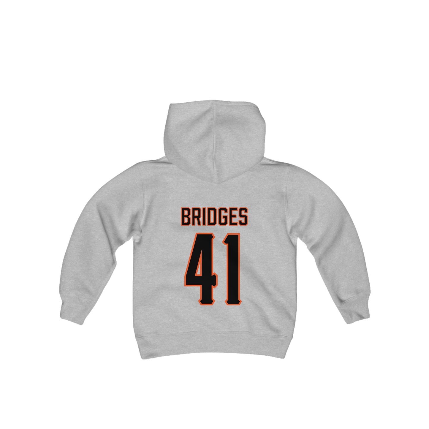 Youth Bowen Bridges #41 Pitching Pete Hoodie