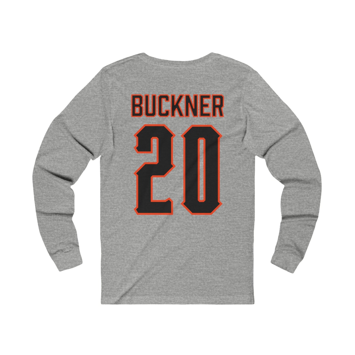 DeSean Buckner #20 Cursive Cowboys Long Sleeve