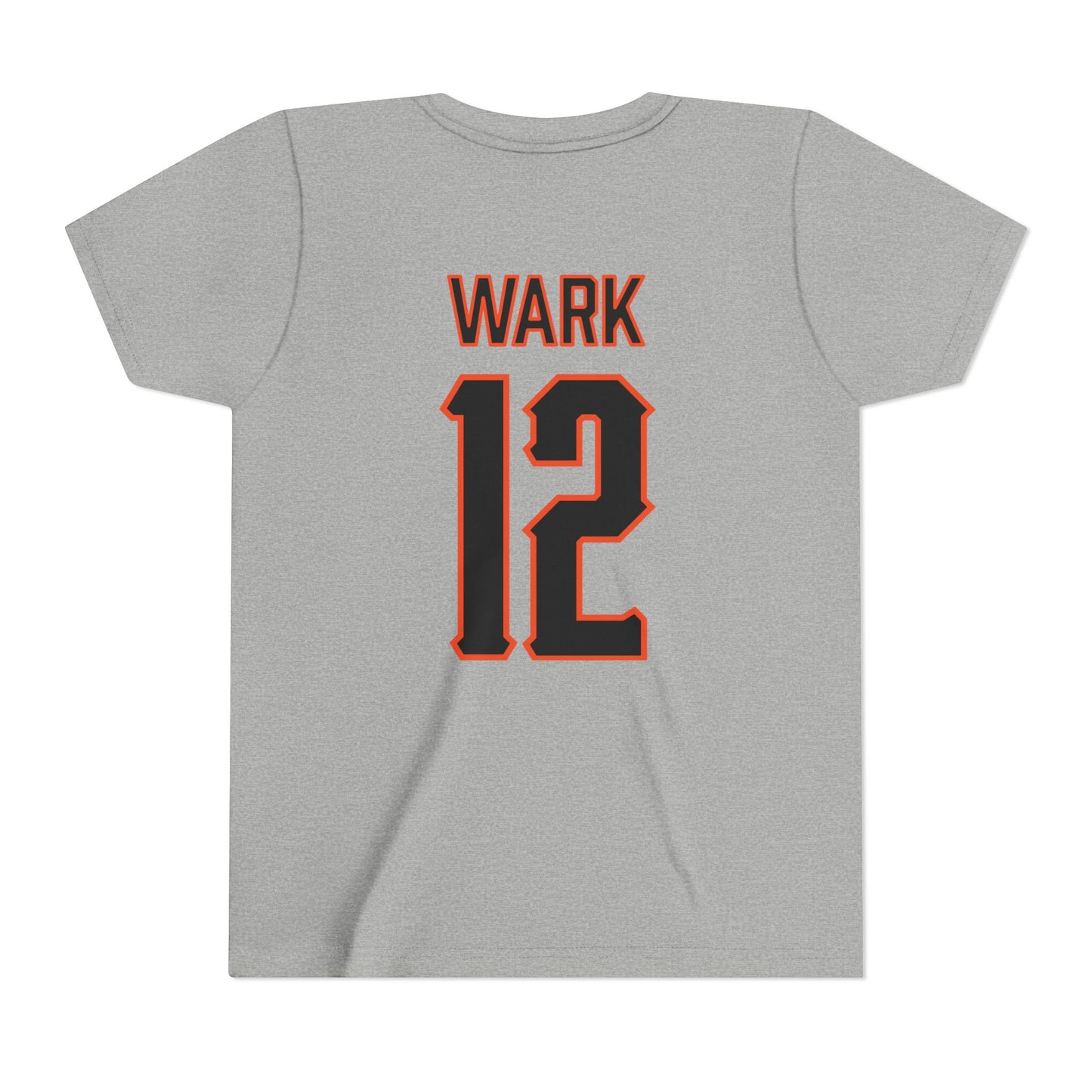 Youth Micaela Wark #12 Cursive Cowgirls T-Shirt