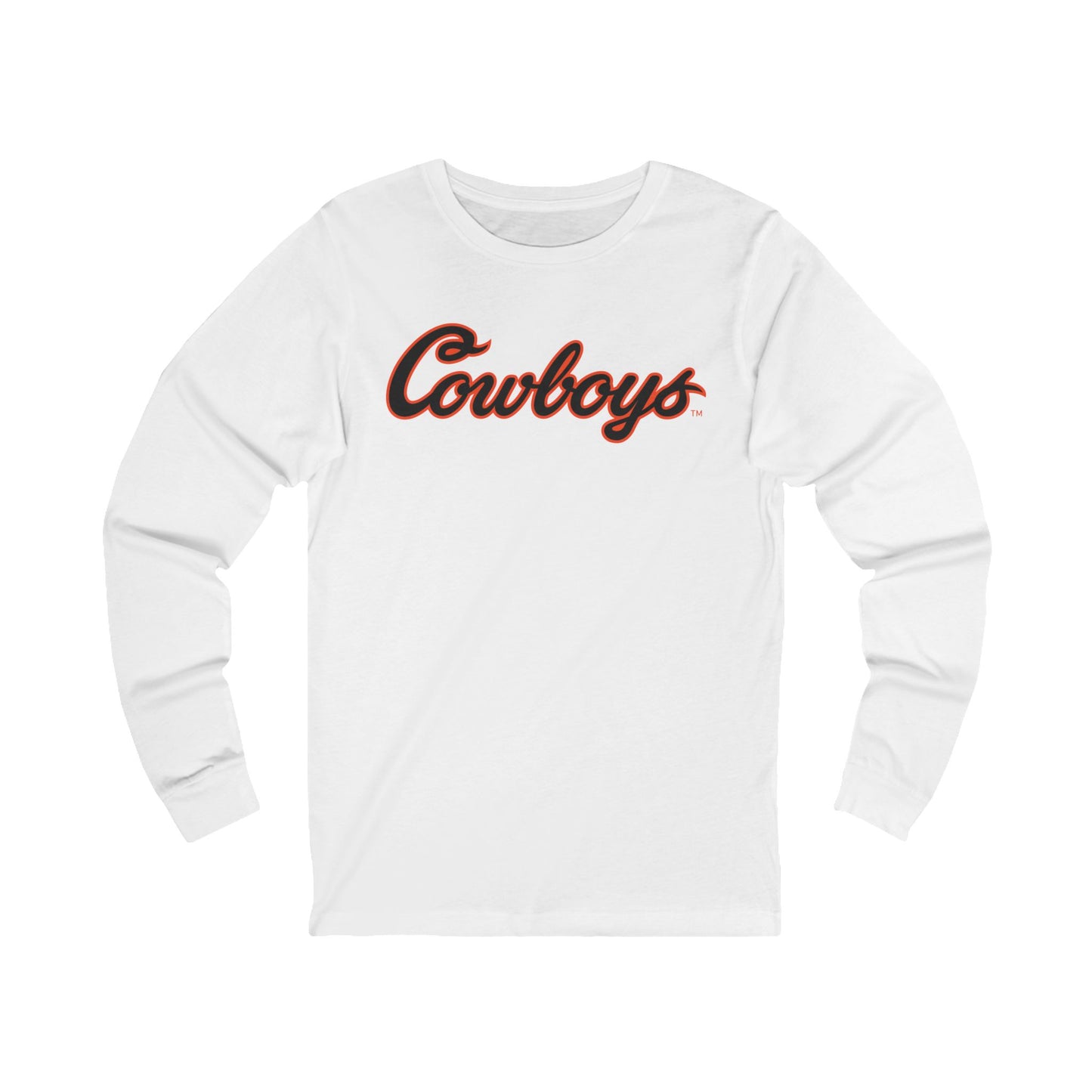 Drew Blake #32 Cursive Cowboys Long Sleeve