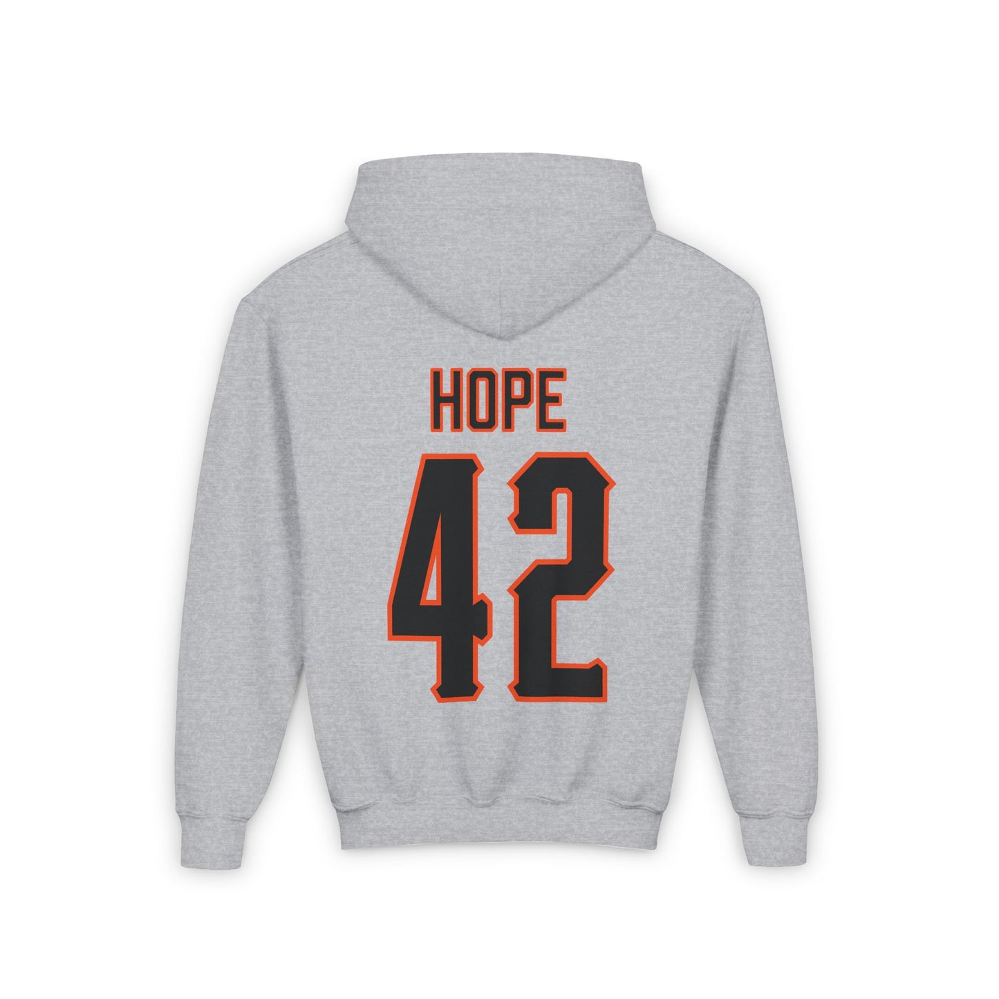 Youth Jett Hope #42 Cursive Cowboys Hoodie