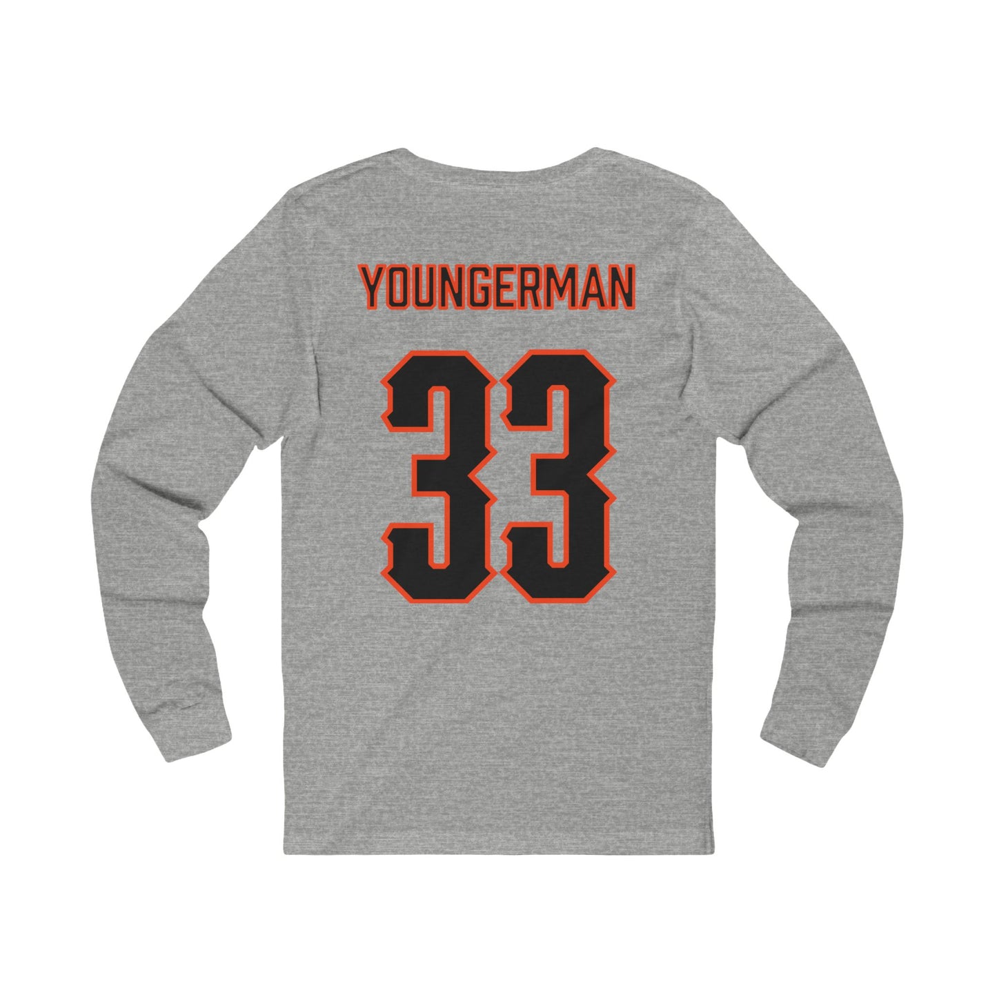 Sean Youngerman #33 Cursive Cowboys Long Sleeve