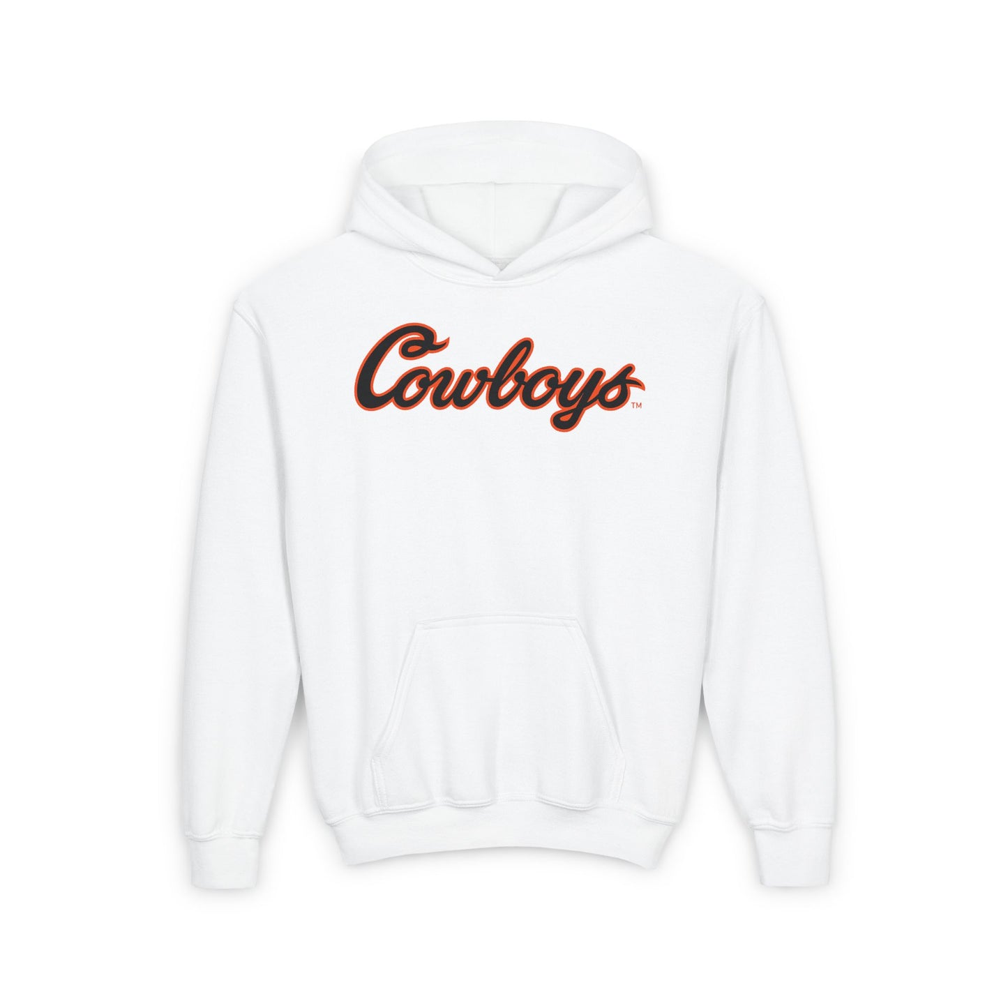 Youth Jayson Jones #23 Cursive Cowboys Hoodie