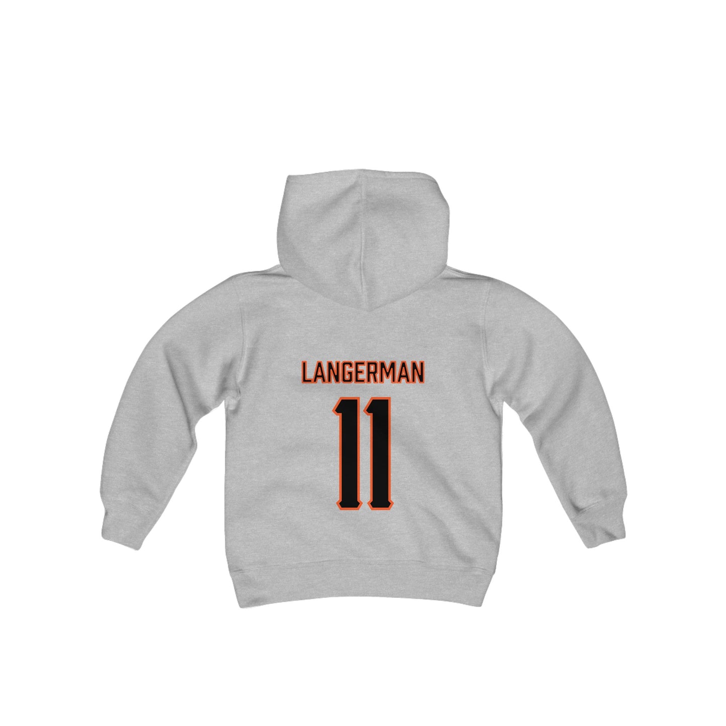 Youth Rylee Langerman #11 Cursive Cowgirls Hoodie