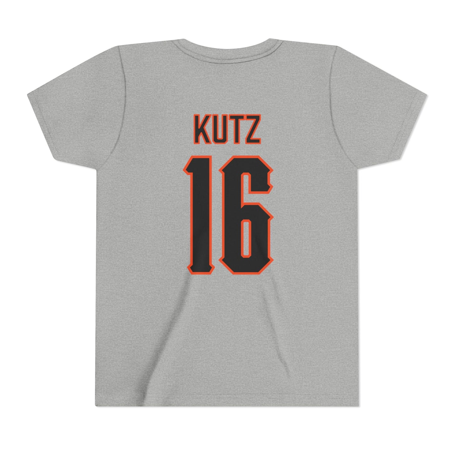 Youth Katie Kutz #16 Cursive Cowgirls T-Shirt