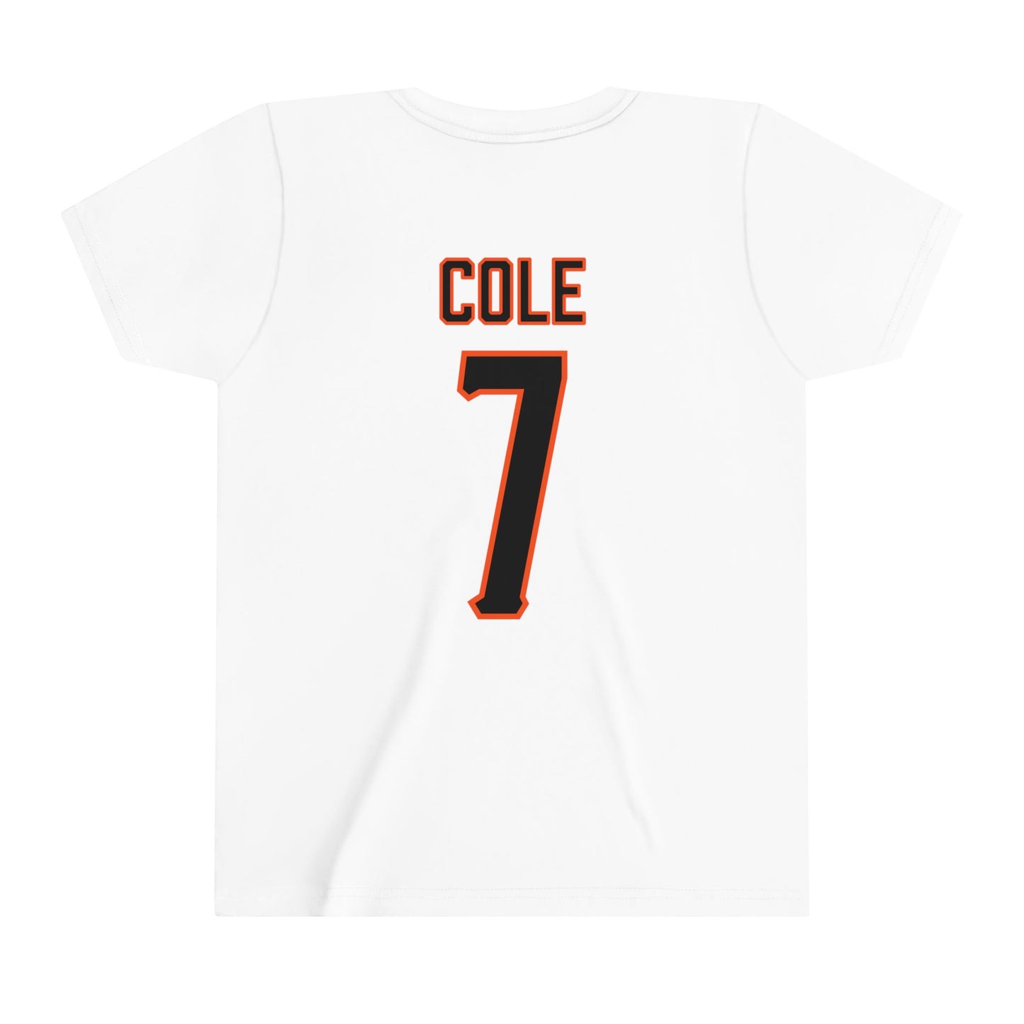 Youth Kirk Cole #7 Cursive Cowboys T-Shirt