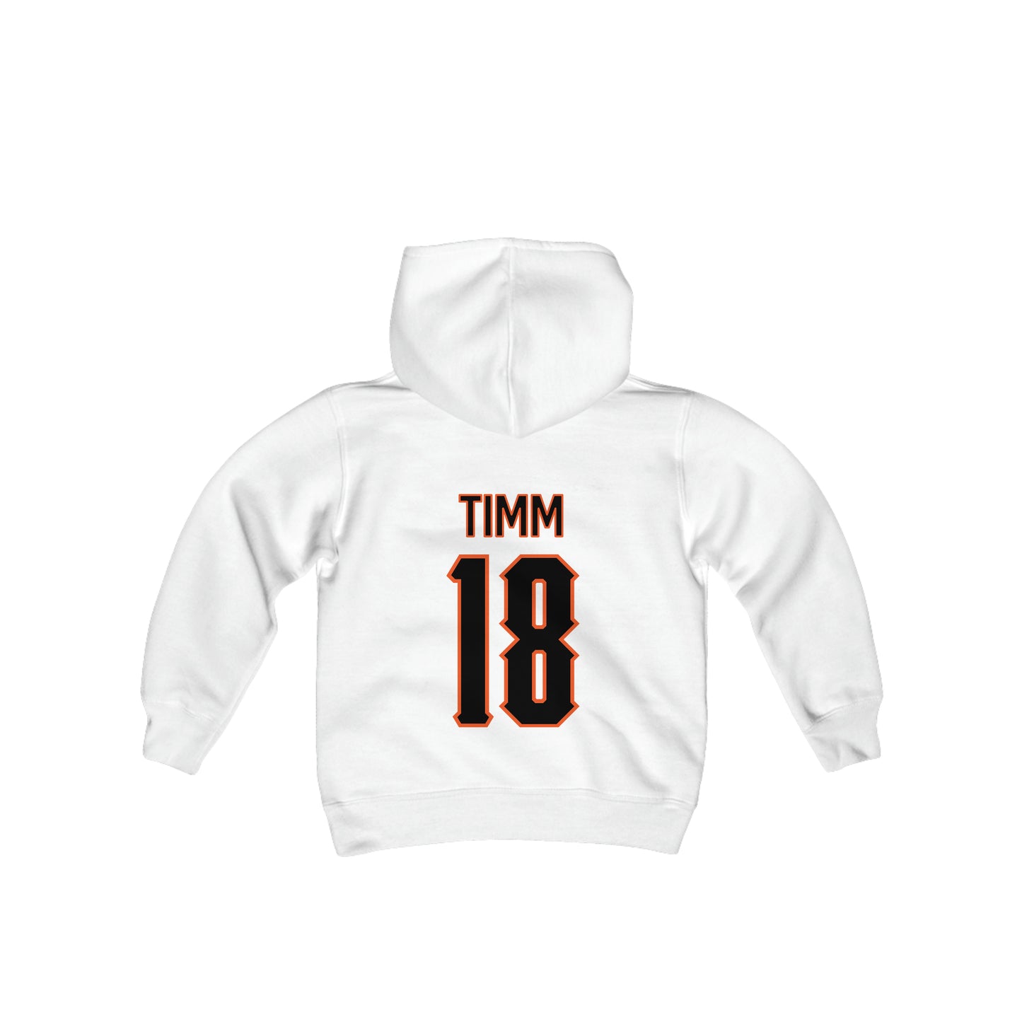 Youth Claire Timm #18 Cursive Cowgirls Hoodie