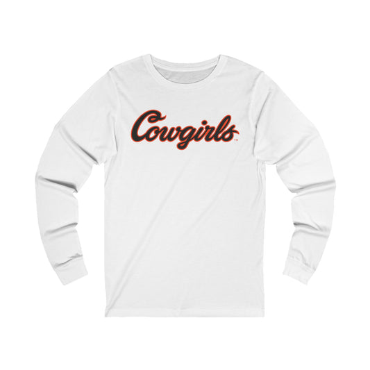 Sami Allen #18 Cursive Cowgirls Long Sleeve