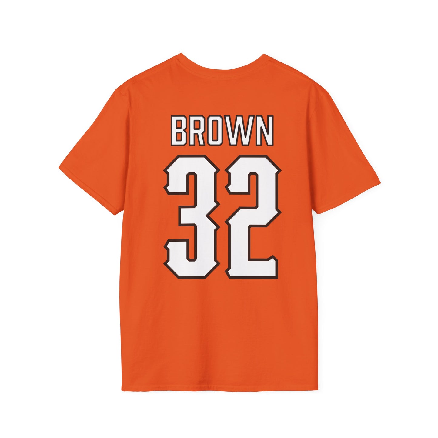 Gabe Brown #32 Orange Pokes T-Shirt