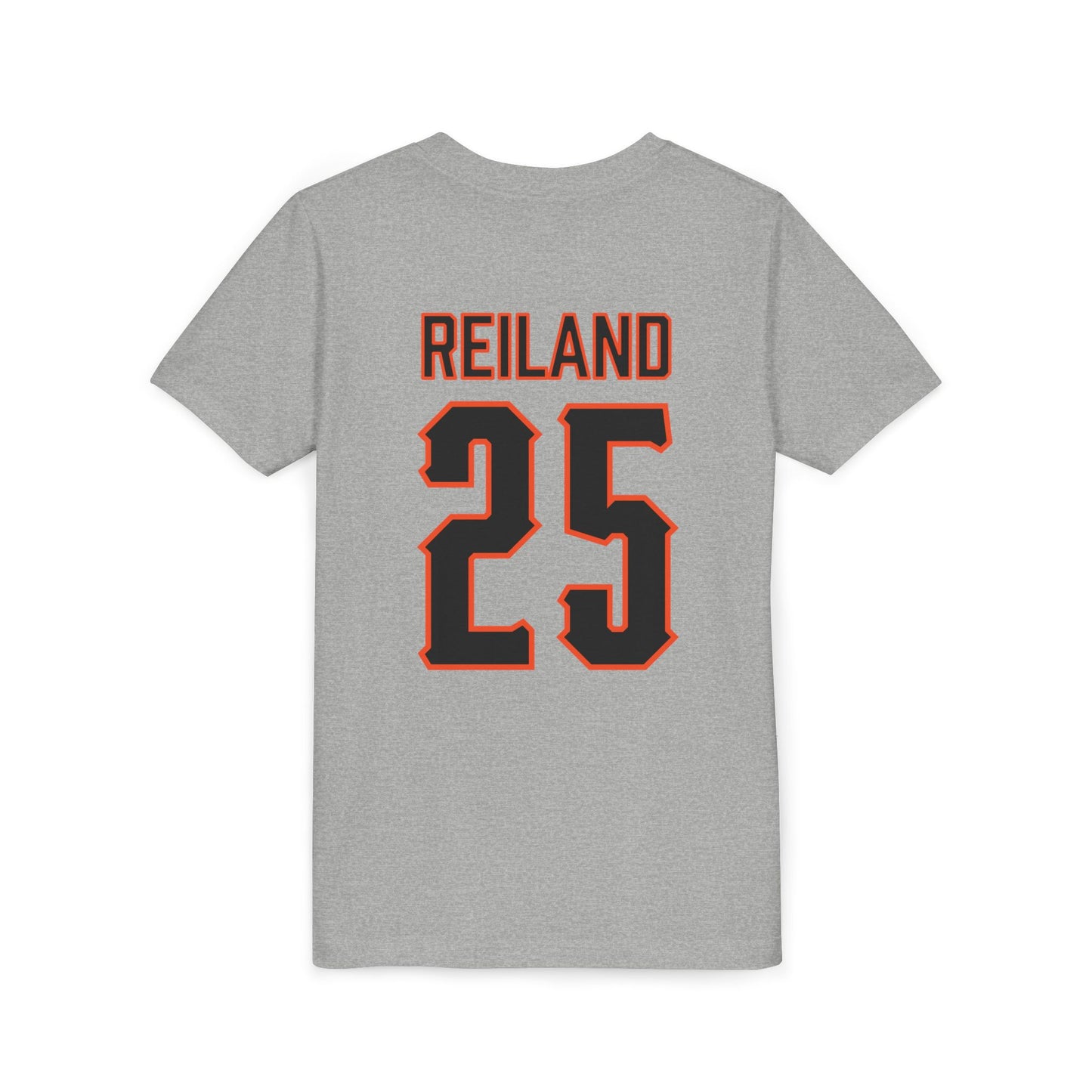 Youth Ben Reiland #25 Cursive Cowboys T-Shirt