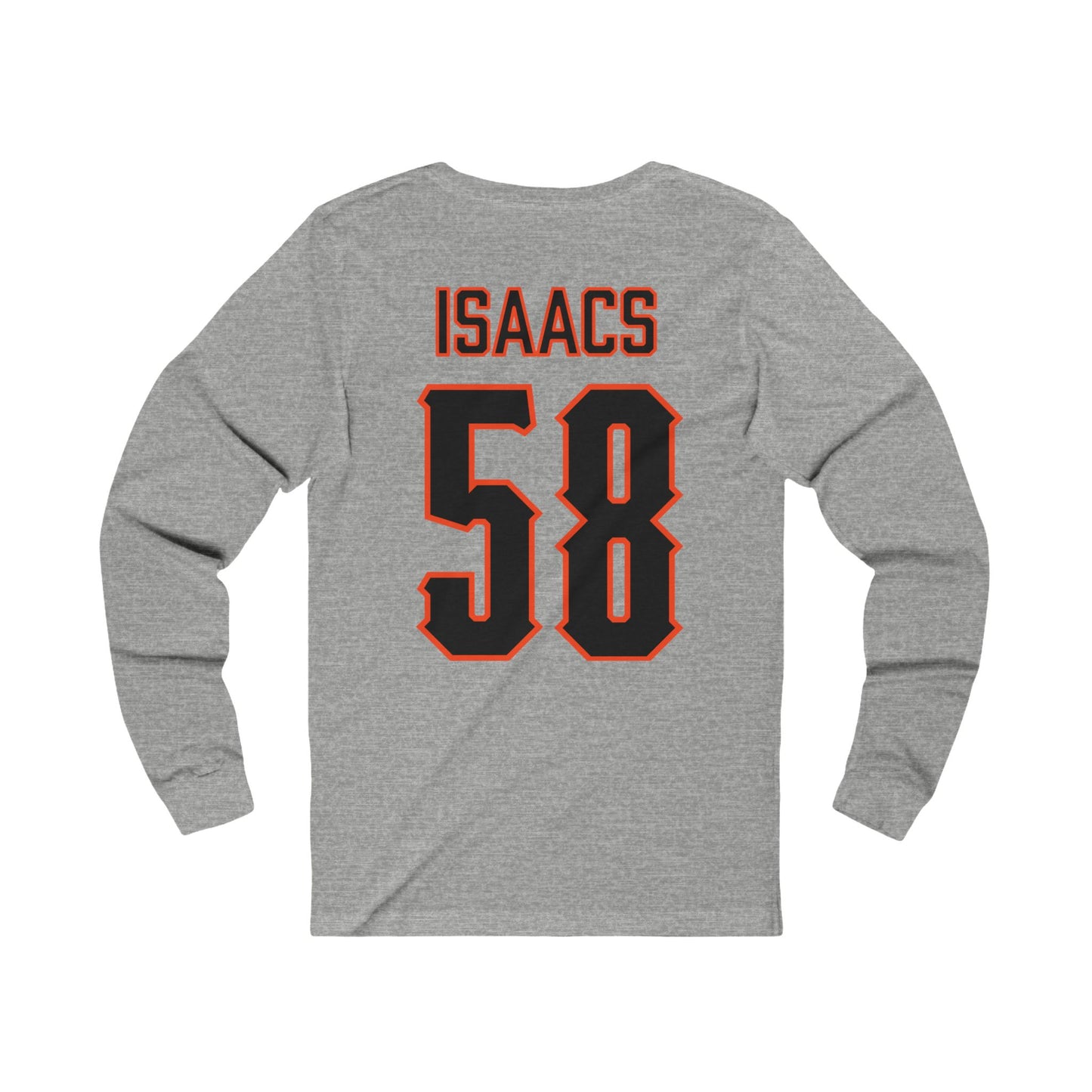 Ashton Isaacs #58 Cursive Cowboys Long Sleeve